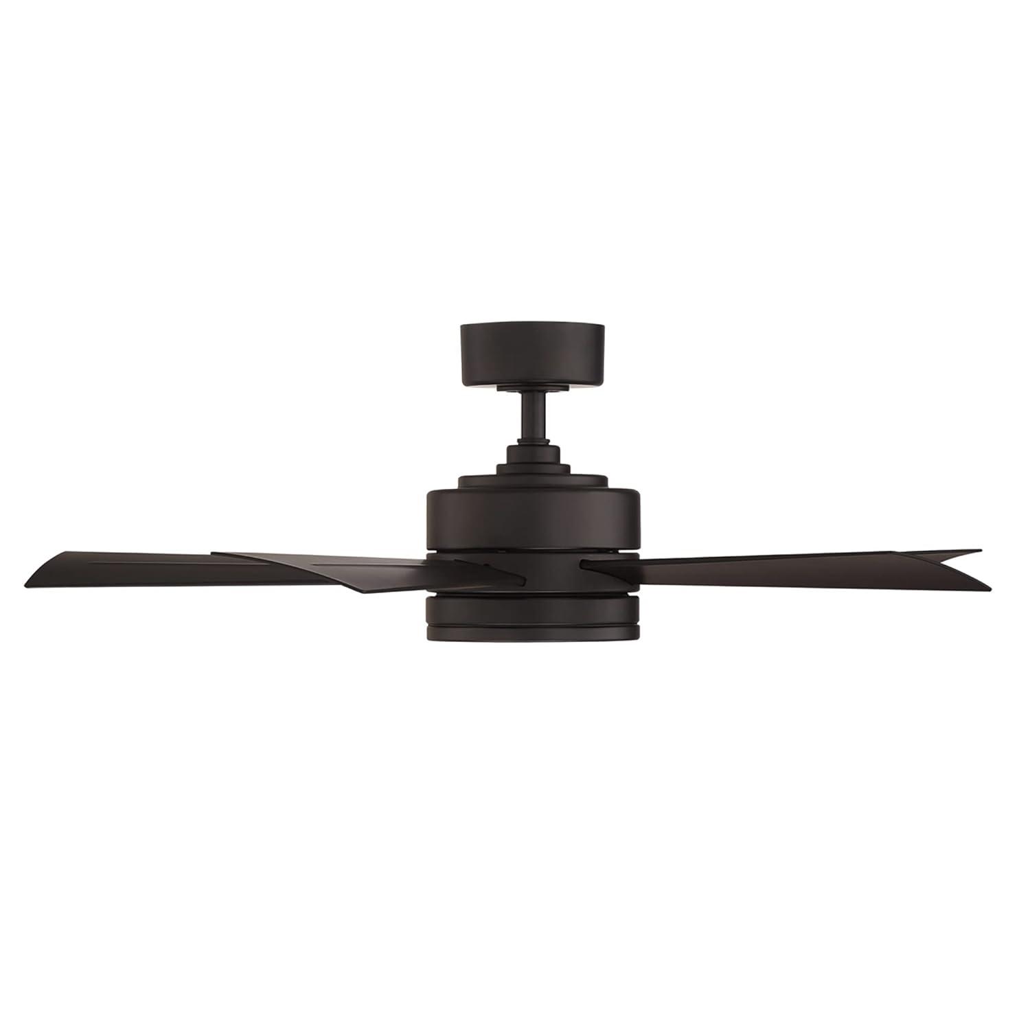 Wynd 5 - Blade Outdoor /Indoor Smart Ceiling Fan with Remote Control and LED Light Kit Included, Works With Alexa and iOS or Android App
