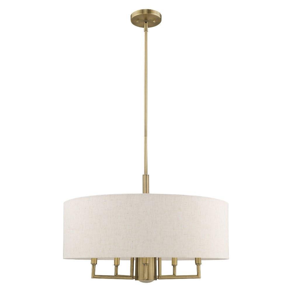 Lighting Lumens 6 - Light Drum Chandelier