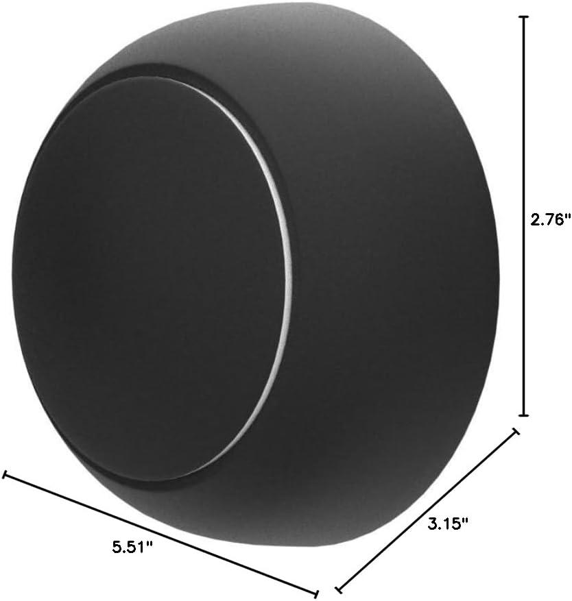 MODIRNATION Wall Light 'Eclipse', 360 Degree Rotatable Modern LED Lighting Fixture for Home and Office, Wall Mounted Lamp for Living Room, Bedroom, Hallway, Family Room Decor, 3500 Warm Light