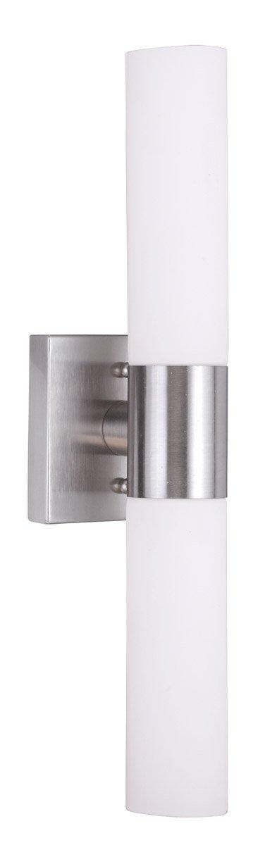 Livex Lighting Aero 2 - Light Vanity in  Brushed Nickel