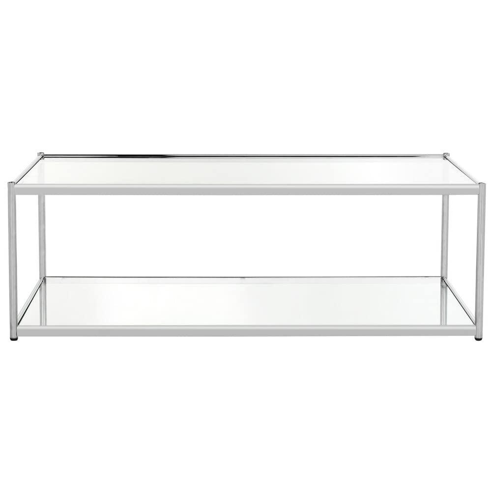 Zola Coffee Table - Chrome - Safavieh