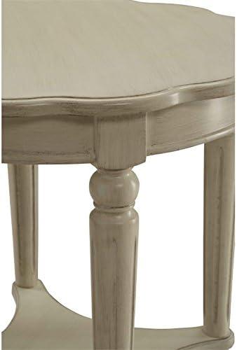 ACME Fordon End Table in Antique White