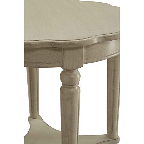ACME Fordon End Table in Antique White