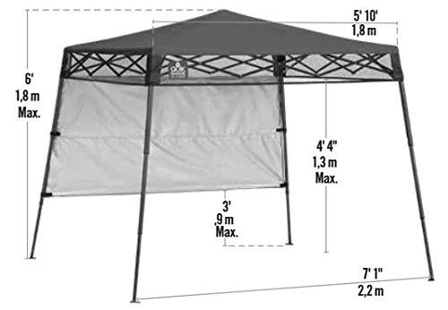 QuikShade Go Hybrid 6 Ft. W x 6 Ft. D Steel Pop-Up Canopy