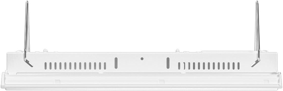 RAB Lighting RAB RBAY17S LED Linear High Bay, 80/100/130W, 35/40/50K, Compact Design, Adjustable Power and Color Temperature, 120-277V, Includes Chain and V-Hook for Mount, White