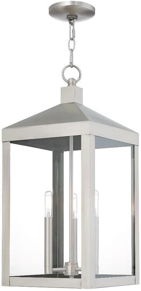 Livex Lighting Nyack 3 - Light Pendant in  Brushed Nickel
