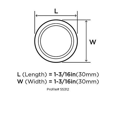 Highland Ridge 1 3/16" Diameter Mushroom Knob