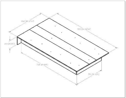 Libra Twin Platform Bed