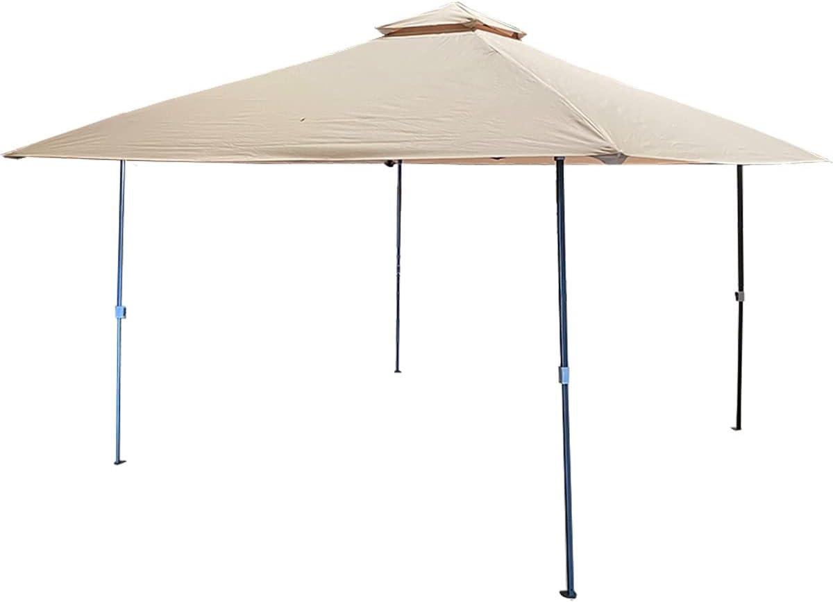 Beige Whisper 13' x 13' Two-Tiered Replacement Gazebo Canopy