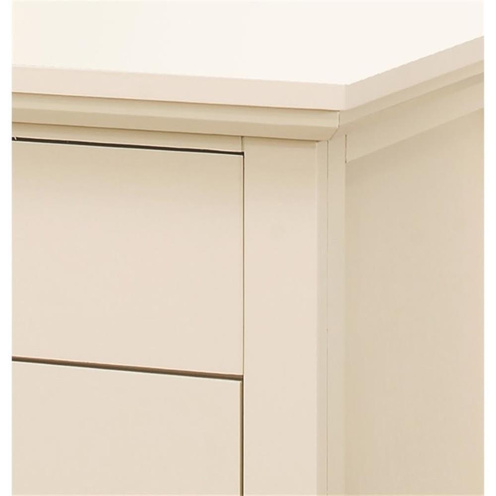 Hammond 3 - Drawer Nightstand Bed Side Table Wood Nightstand Small Bedside Table And Dresser