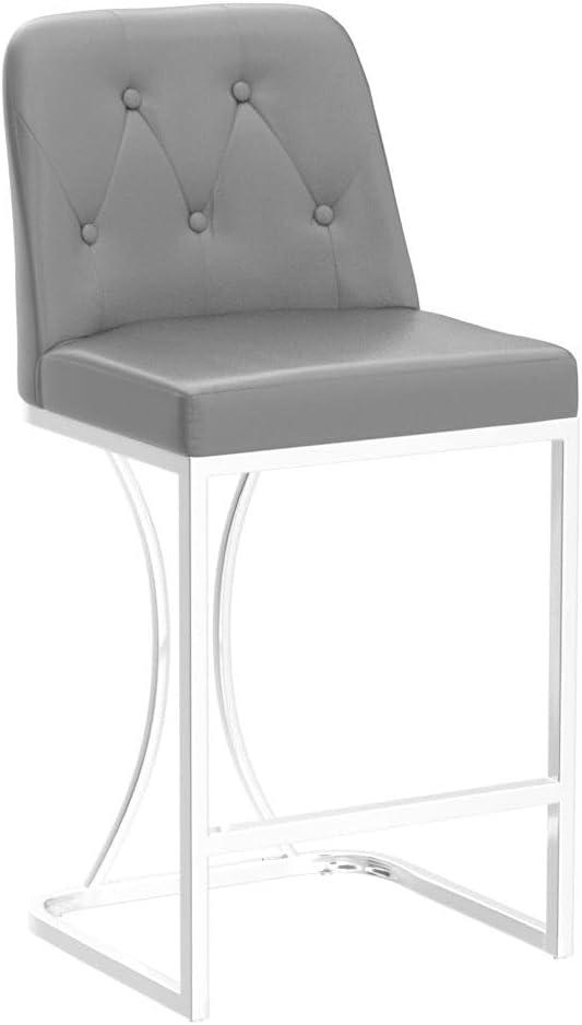 Mercer41 24" Counter Height Bar Stools with Back Kitchen Island Stools
