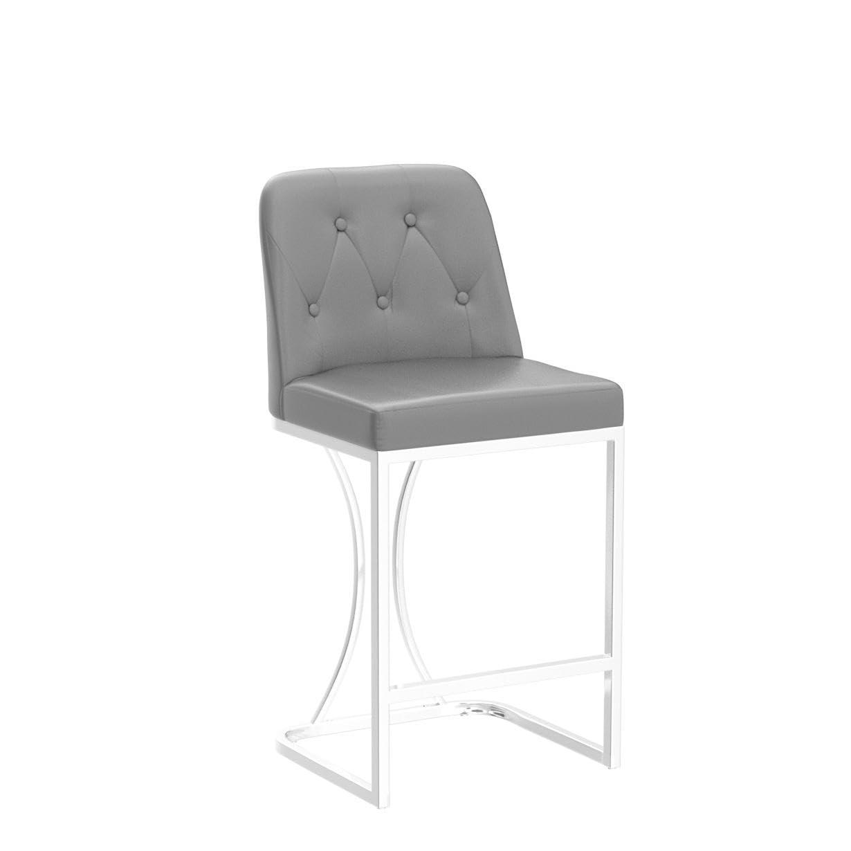 Mercer41 24" Counter Height Bar Stools with Back Kitchen Island Stools