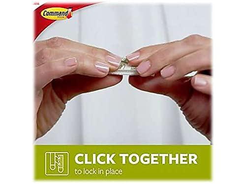 Command 12 Sets of Strips Picture Hanging Strips Value White: Plastic Adhesive Strip for Hanging Pictures Without Nails