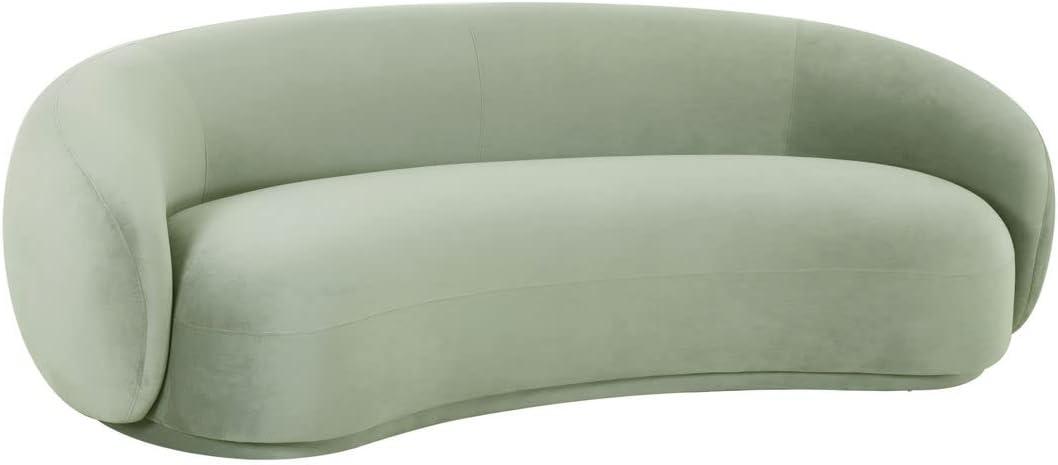 Kendall 90'' Velvet Upholstered Sofa