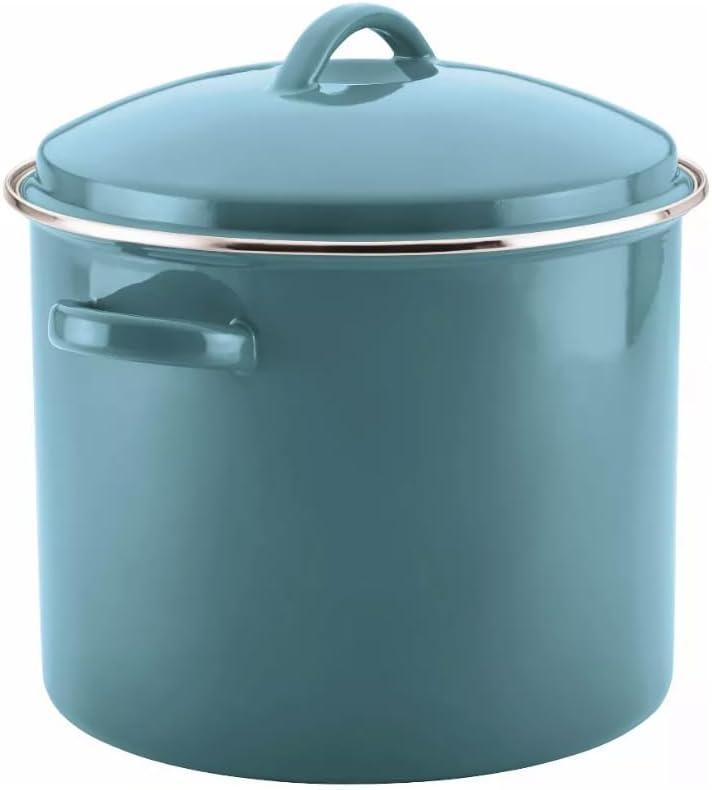 Farberware Farberware Enamel-on-Steel Large Stockpot with Lid, 16-Quart