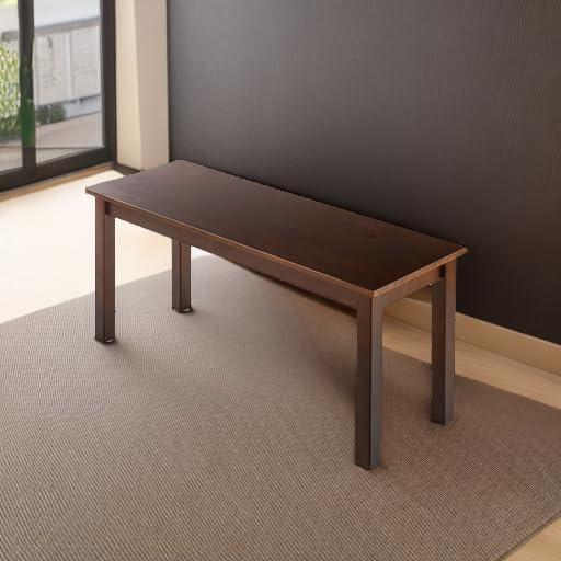 Zinus Juliet 40" x 18" Wood Bench, Espresso