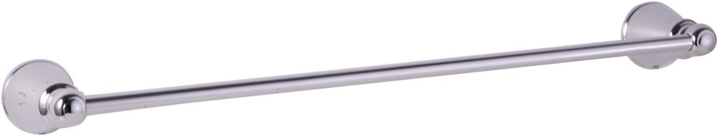 Kassel Towel Bar 24", Polished Chrome