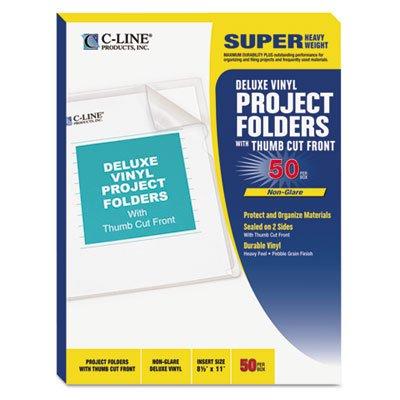 C-Line Deluxe Vinyl Project Folders