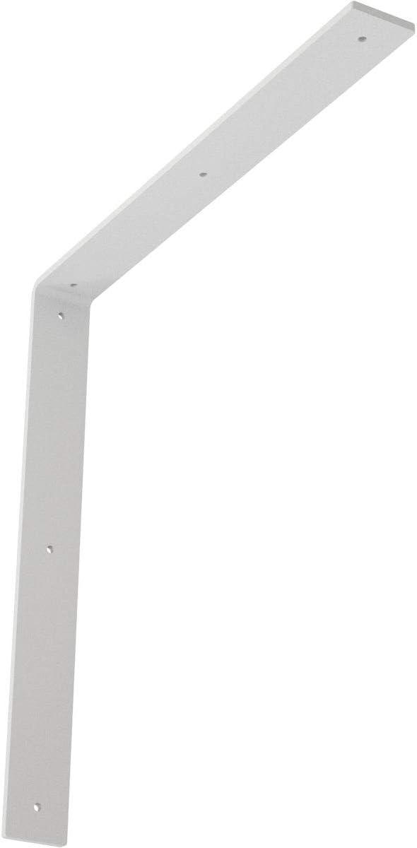 Hamilton White Steel 18" Bracket Shelf Support