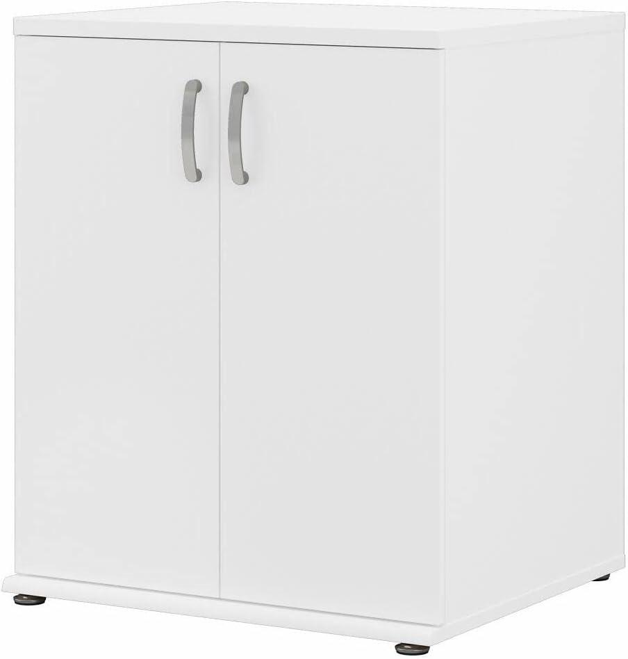 Bush Business Furniture Universal Laundry Room Storage Cabinet with Doors and Shelves