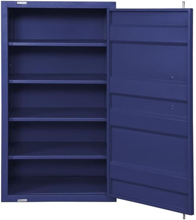 28" CargoChest Blue - Acme Furniture: Metal Storage Locker, No Assembly Required