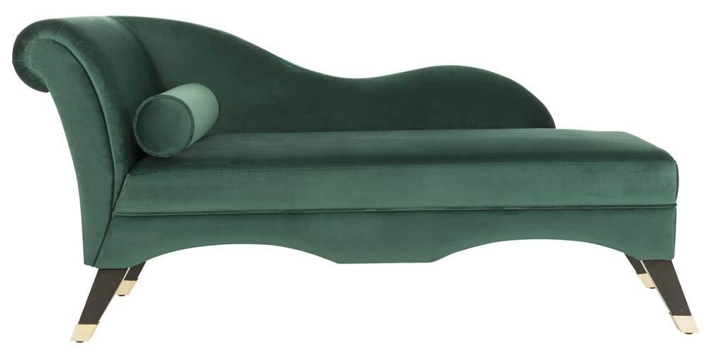 Willa Arlo™ Interiors Schumacher Velvet Chaise Lounge