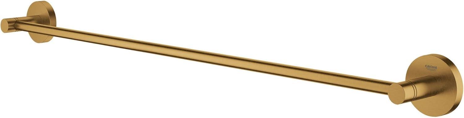 GROHE Essentials Towel Bar with Secure Mounting Assembly, Starlight Chrome