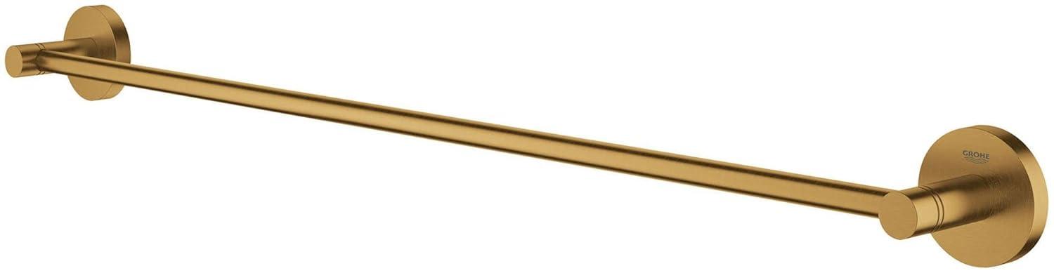 GROHE Essentials Towel Bar with Secure Mounting Assembly, Starlight Chrome