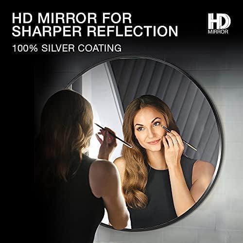 Essential Round Wall Mirror, Bathroom/Vanity Mirror with Frame