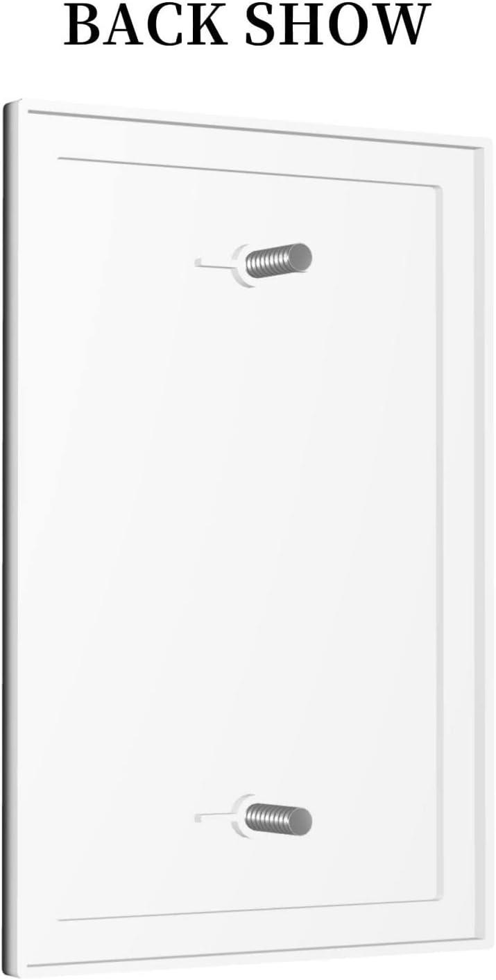 Sunyuer Sea Starfish Beach Decorative Wall Plate, 1 Gang Single Blank Outlet Cover Decorative Switch Plate for Kitchen Bathroom Bedroom, 4.5x2.76 Inch