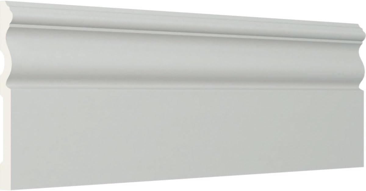 Ekena Millwork 5 7/8"H x 5/8"P x 94 1/2"L Bradford Baseboard Moulding