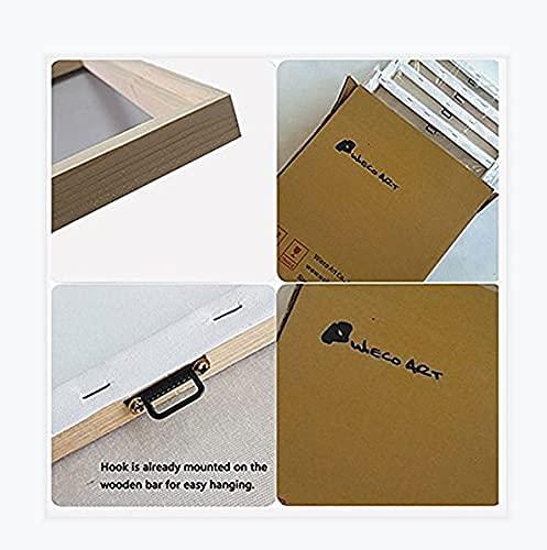 Wieco Art Cafe Terrace at Night Canvas Prints Wall Art by Van Gogh Classic Oil Paintings Reproduction Large Gallery Wrapped Cityscape Picture Giclee Artwork for Dining Room Home Office Decorations