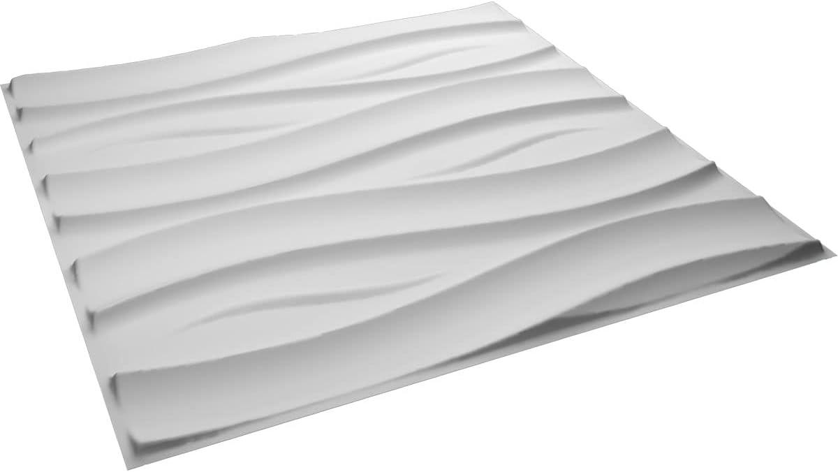 Ekena Millwork 19 5/8"W x 19 5/8"H Swell EnduraWall Decorative 3D Wall Panel
