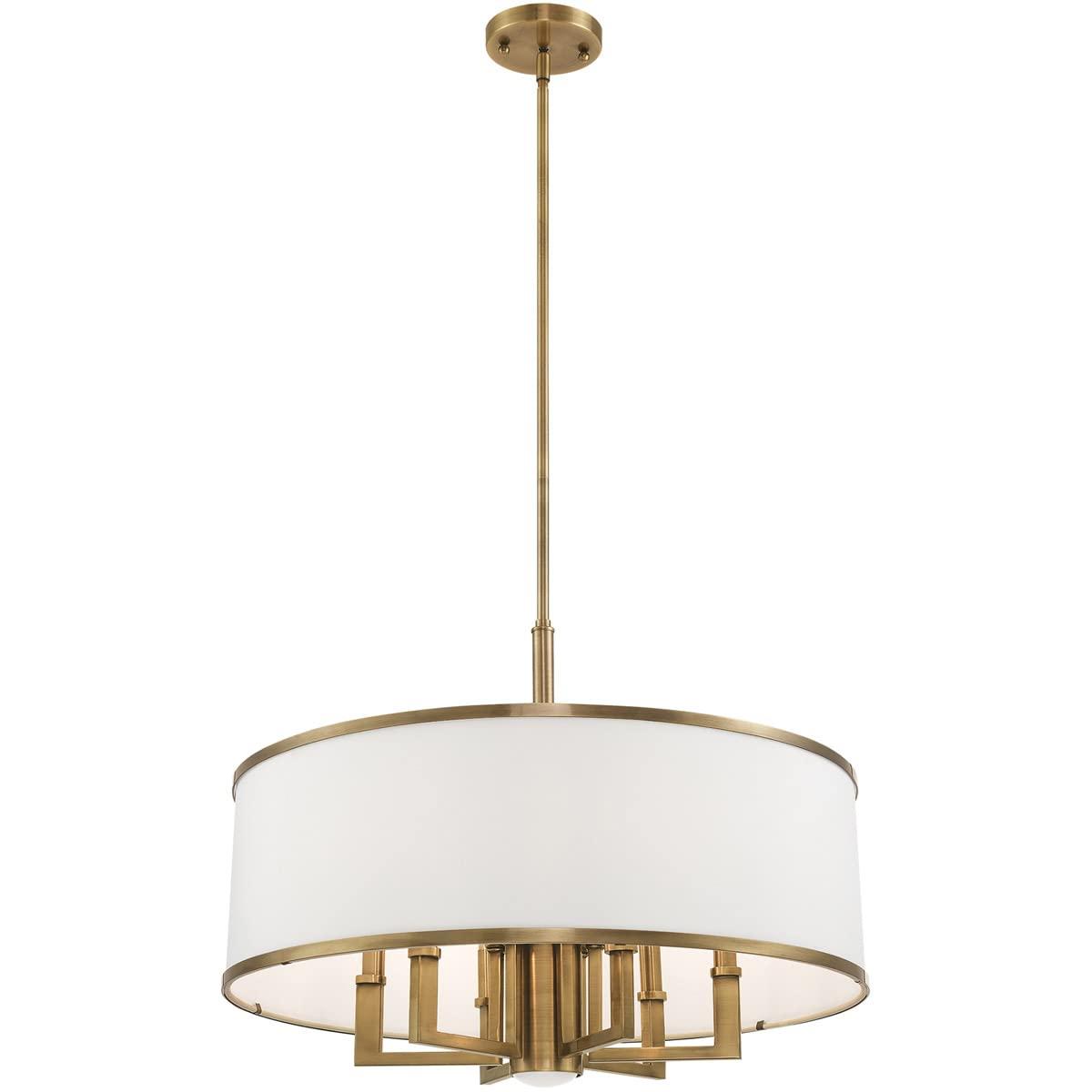Livex Lighting Park Ridge 6 - Light Chandelier in  Antique Brass
