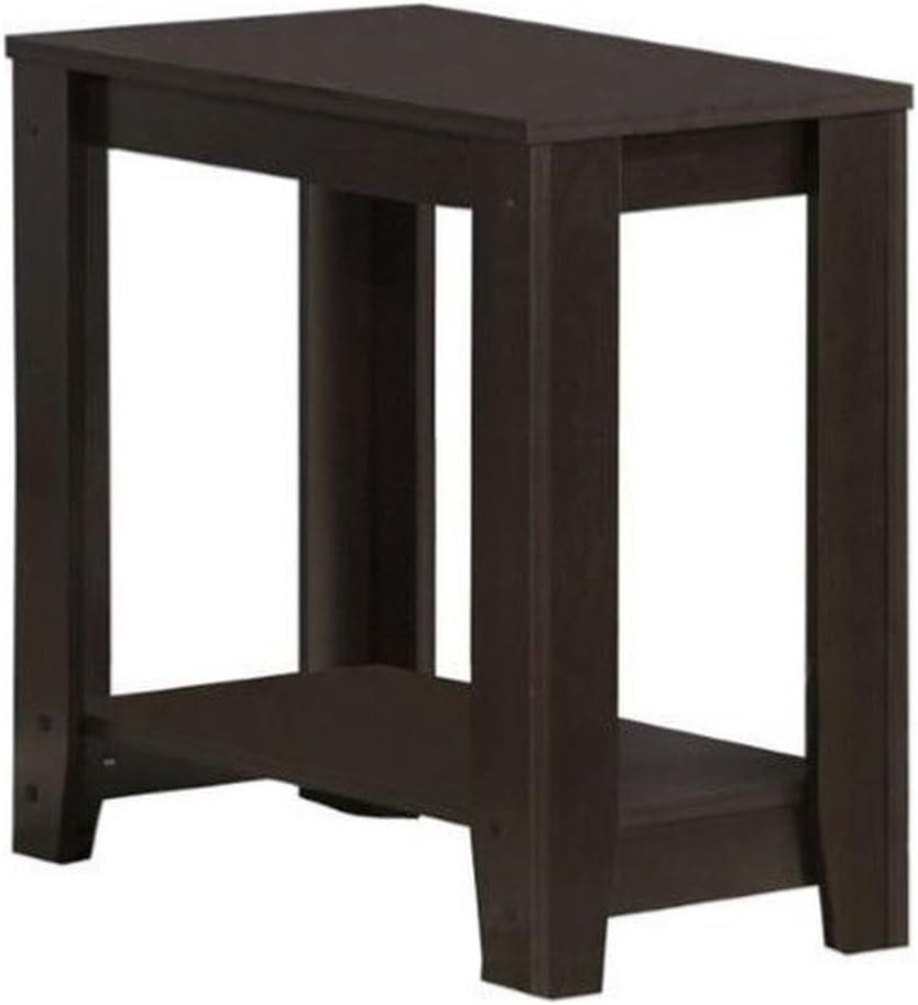 Monarch Specialties Accent Table, Side, End, Nightstand, Lamp, Living Room, Bedroom, Brown Laminate