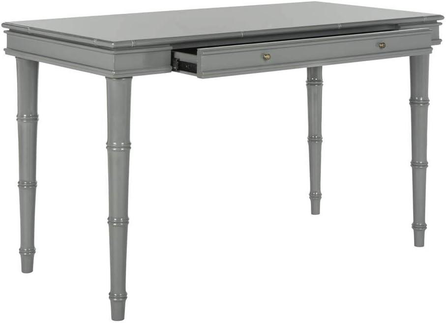Noely  1 Drawer Writing Desk - DSK3500 - Grey - Safavieh