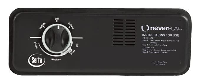 Serta 18" Pillow Top Air Mattress with Neverflat Pump - Queen