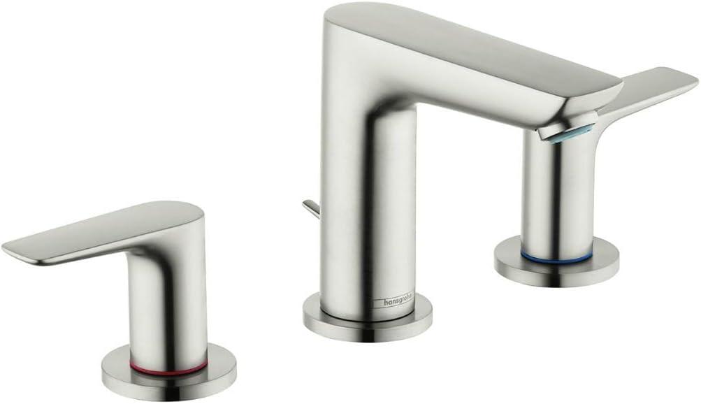 Talis E Widespread Faucet 150 with Drain Assembly, 1.2 GPM