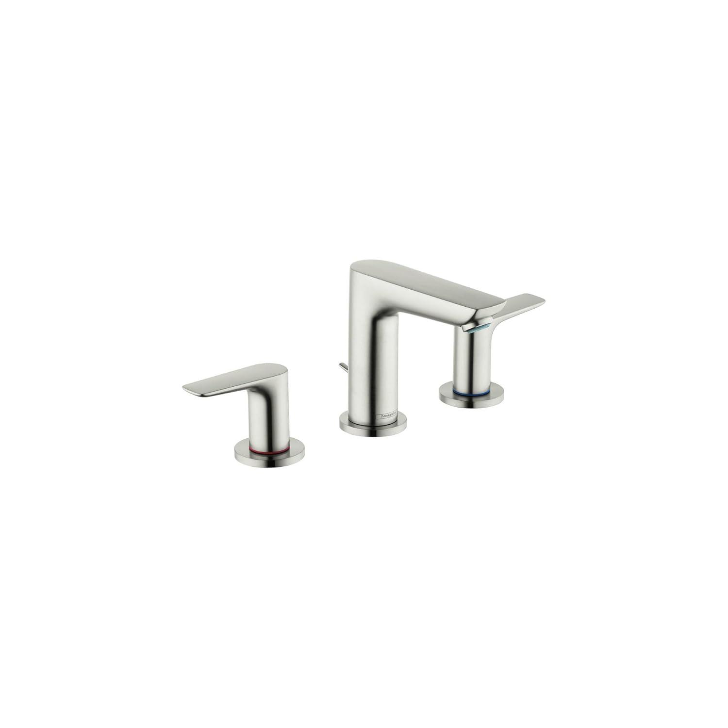 Talis E Widespread Faucet 150 with Drain Assembly, 1.2 GPM