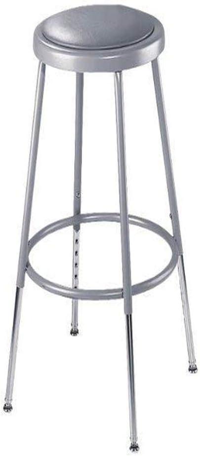 NPS Adjustable Heavy Duty Vinyl Padded Steel Stool