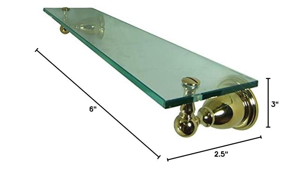 Kingston Brass Kingston Brass Heritage Glass Shelf