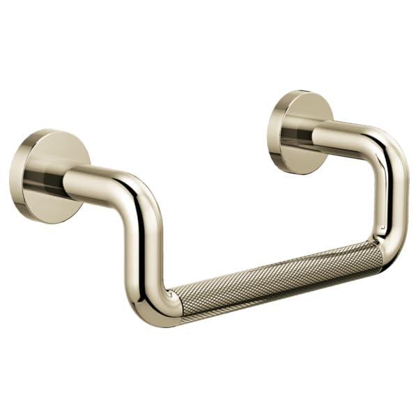 Polished Nickel Modern Wall Mounted Mini Towel Bar