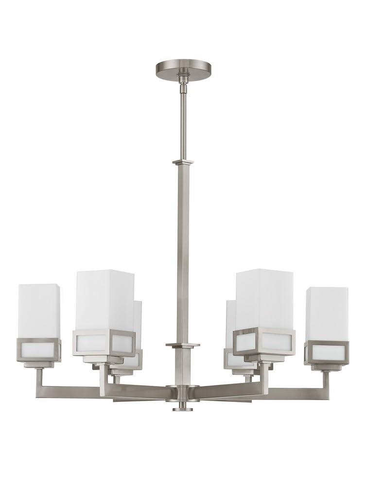 Livex Lighting Harding 6 - Light Chandelier in  Polished Chrome