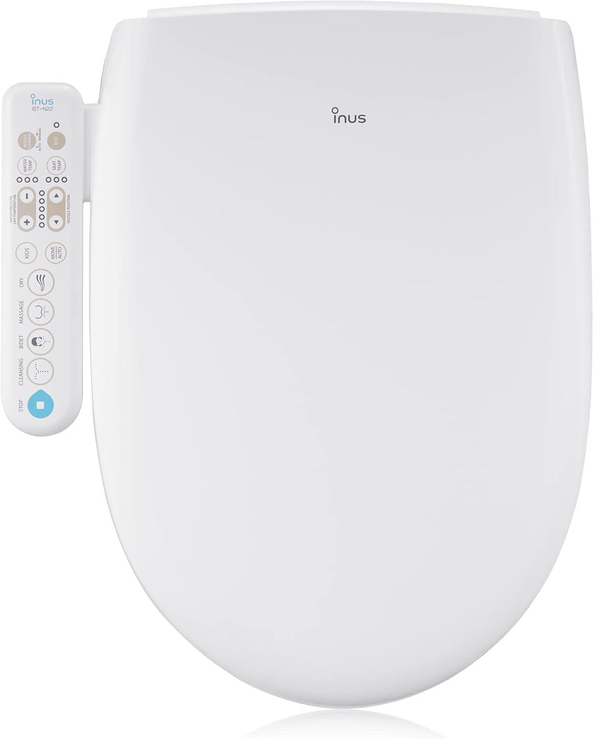 INUS IST-N22 Elongated Toilet Seat Bidet