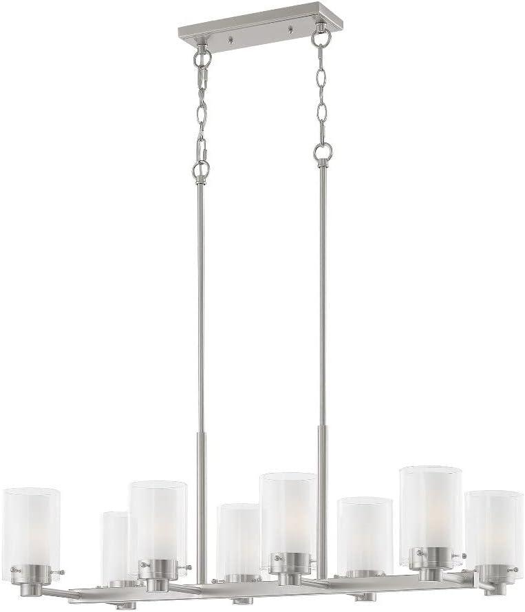 Livex Lighting - Manhattan - 8 Light Chandelier in Contemporary Style - 17.75