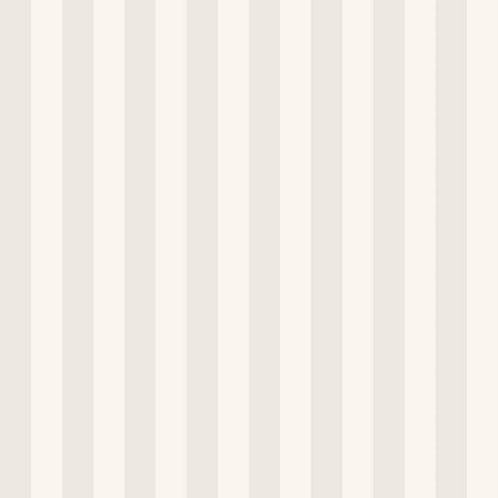 Light Grey and Dove Vinyl-Coated Striped Wallpaper