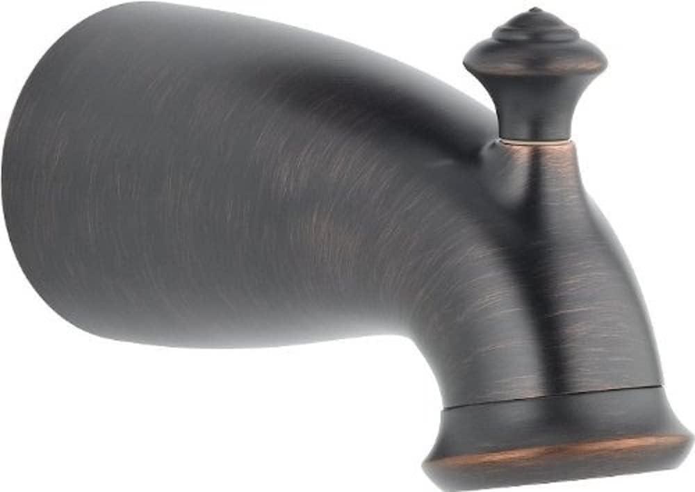 Venetian Bronze Wall Mounted Tub Spout with Diverter