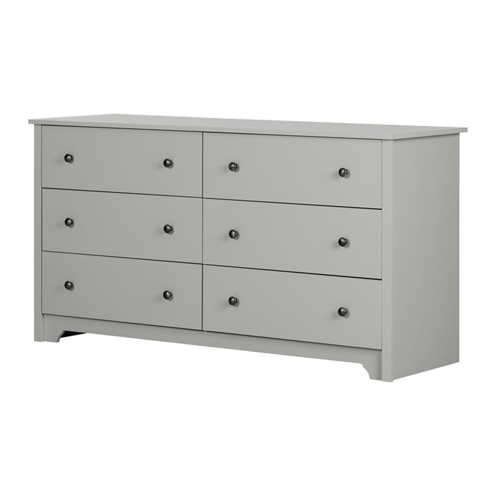 South Shore Vito, Contemporary Dresser,  Gray