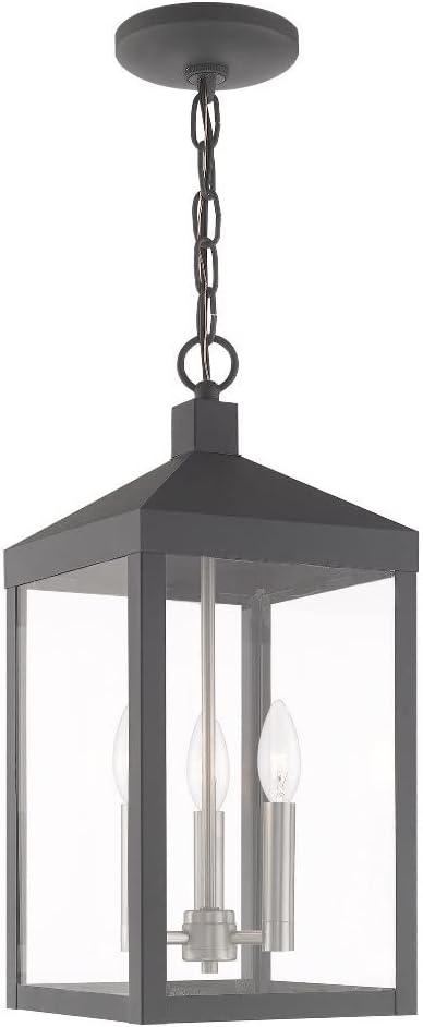Livex Lighting Nyack 3 - Light Pendant in  Bronze