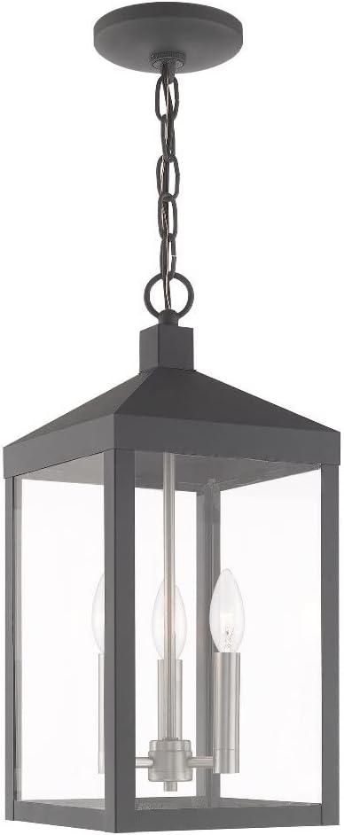 Livex Lighting Nyack 3 - Light Pendant in  Antique Brass